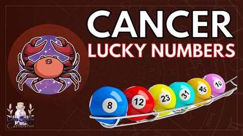 cancer lucky numbers for today and tomorrow
